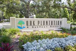 Oak Plantation Entrance